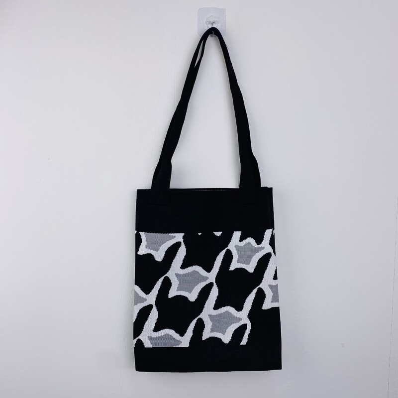 Ins New Knitted Bag Women's Shoulder Bag Tote Bag Fashionable All-match Shopping Bag Korean Handbag Bag Ins New Knitted Bag Women's Shoulder Bag Tote Bag Fashionable All-match Shopping Bag Korean Handbag Bag
