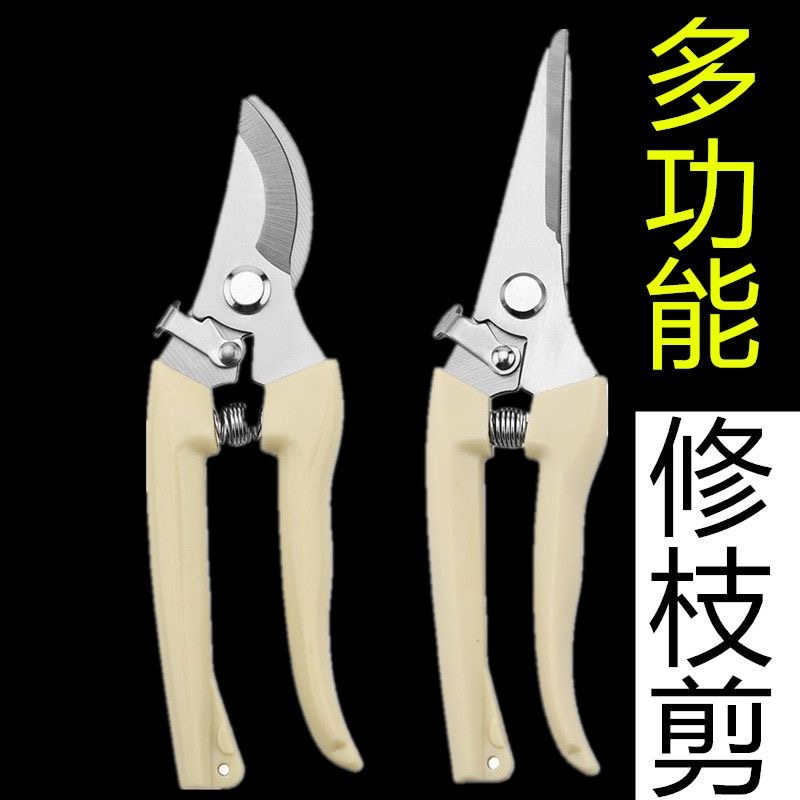 不锈钢园林修剪树枝专用多用途剪子锋利耐用修花枝花艺剪果树剪刀
