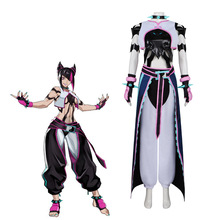 守望先锋cos服街霸联动雾子皮肤韩蛛俐cosplay二次元游戏漫展C服