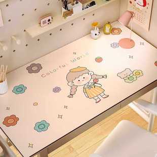 Mats can be cut into leather to protect children's computer desk cloth study table desk pad student writing desk wholesale