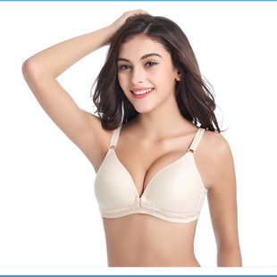 Pregnant Mommy Special Nursing Bra Front Button Maternity Intimates Thin Nursing Bra Anti-Sagging Push-Up No Steel Ring