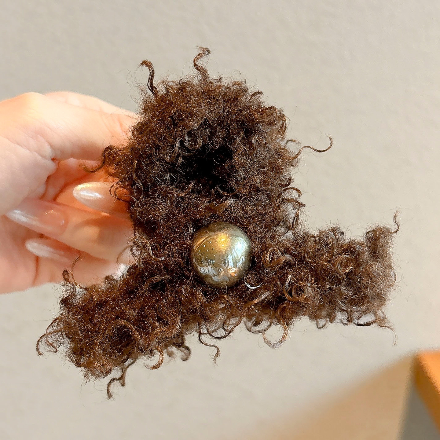 Clip grande para el cabello, pinza elegante para mujeres con cabello grueso