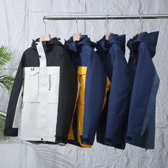 Three-in-One! Detachable Down Liner! Outdoor Performance Windproof Waterproof Thick Hardshell Waterproof Jacket Down Jacket for Men