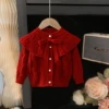 Red shawl line shirt