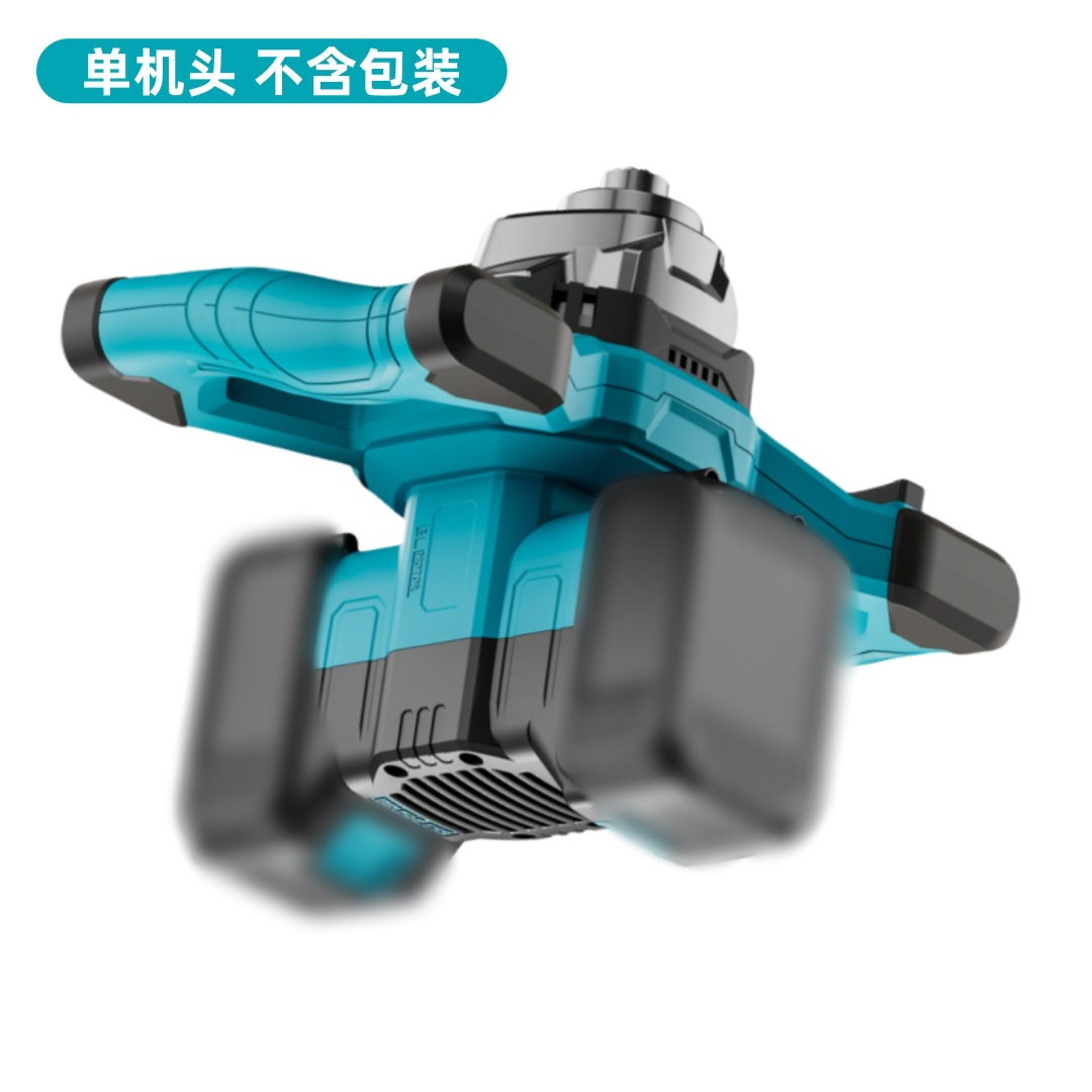 Lithium battery brushless high-power mixer ground drill light head (without battery charger packaging)