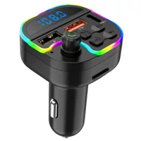 M53 Автомобильный Bluetooth MP3-плеер громкой связи U-диск флэк-карта воспроизведения автомобиля FM-передатчик Красочная атмосфера