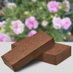Coconut Brick Nutrient Soil Succulent Plant Compressed Coconut Powder Brick Coconut Soil Coconut Bran Thick Coconut Shell Organic Flower Growing Vegetable Planting