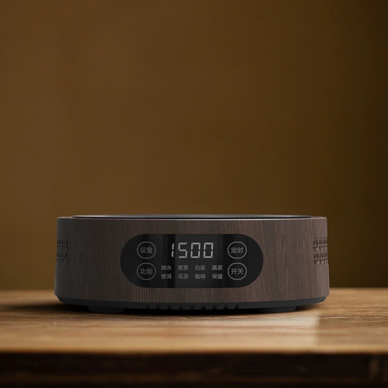 1500W 전기 세라믹 스토브(우아한 브라운)