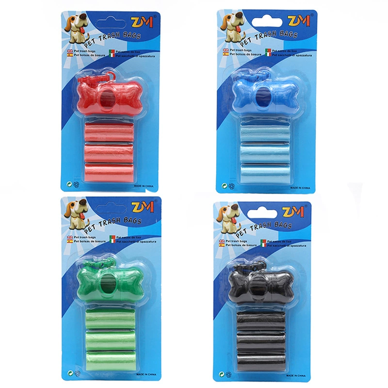 Завод оптовая продажа ПЭТ мешок для мусора Туалет пикап костюм выгул собаки уборка Туалет пикап мешок собака какашки мешок лопатой какашки мешок