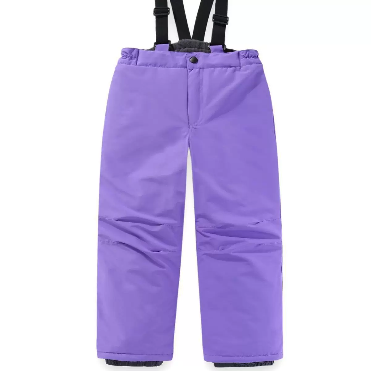 男女童背带棉裤防水防雪耐磨户外运动日常冬季保暖棉裤防寒滑雪裤