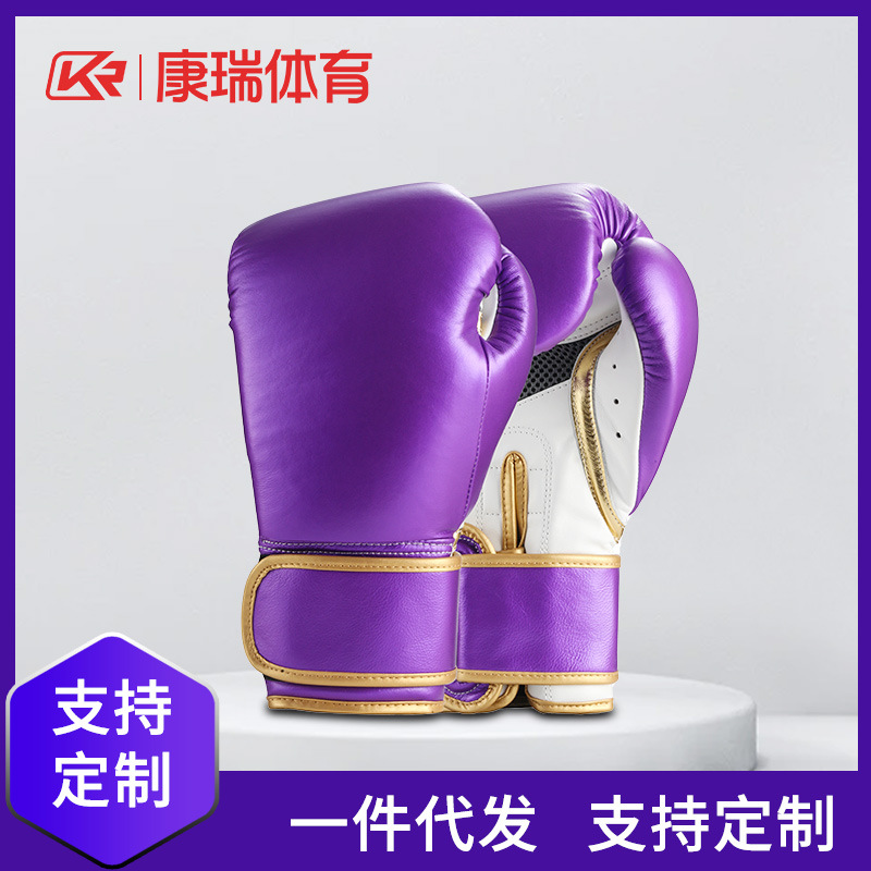 Cross-border boxing gloves, adult Muay Thai and combat training gloves, professional boxing gloves, OEM customization available