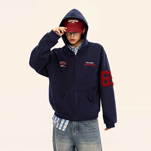 2024 Spring and Autumn Pi Handsome Jacket Men's Ins High Street Tide Brand Hong Kong Style Japanese Style Harajuku Style Korean Style Fashionable Loose Jacket