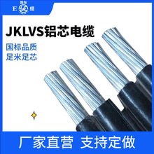 JKLVS室外2/4芯25/35/50/70/95平方架空铝芯平行线集束电缆线