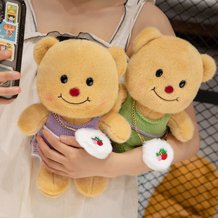 Thai Butter Doll Plush Toy Dressing Bear Doll Cute Teddy Bear Doll Birthday Gift for Girls