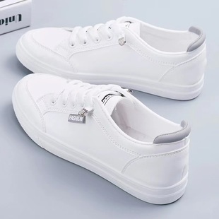 Shoes for Women 2025 New Spring and Summer Student Flats Versatile Popular Sneakers Spring and Summer Ins Trbottomy Shoes Sports White Shoes