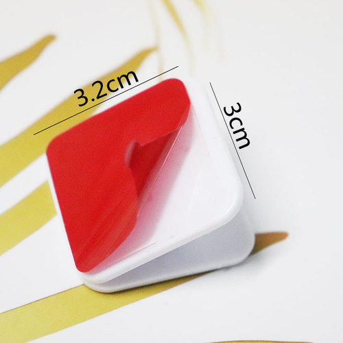 Transparent simple small clip plastic invoice clip multifunctional test paper folder cute decorative note clip fixed clip