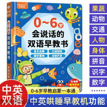 -岁会说话的有声早教书宝宝启蒙学习机点读发声书儿童玩具
