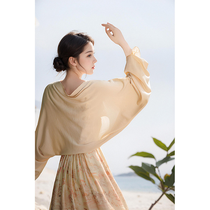 Designed Small Sleeves Sun Protection Cardigan for Women Summer New 2025 One-Piece Outer Loose Knitwear Top