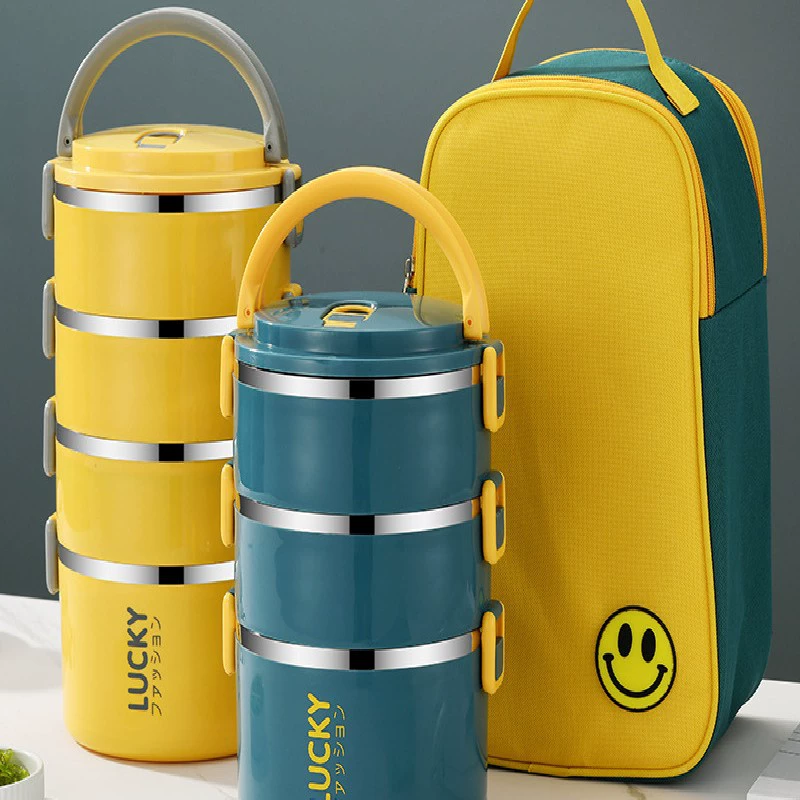 Теплоизоляционные ланч-боксы офисные работники сверхдлинные изоляционные ланч-боксы из нержавеющей стали