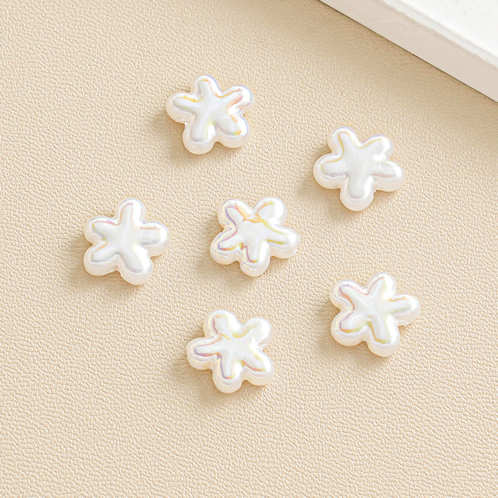 30 ABS Barroco Alien Clover Star Flor con cuentas Pulsera de bricolaje Accesorios de joyería Lote suelto