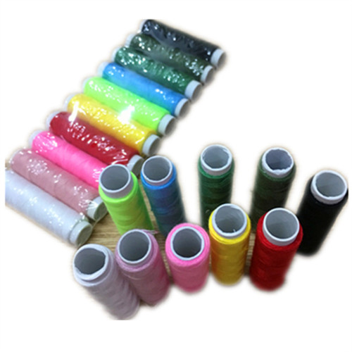 Factory Direct Sale Polyester Thread for Home Hand Sewing, Small Bobbin 50 Yard, 10 Color Assortment Pack Thread, Colored Thread