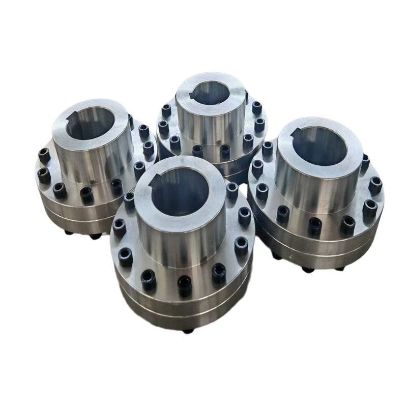 电机联轴器YL10凸缘靠背轮连轴器减速机联轴器45钢卡盘法兰联轴器