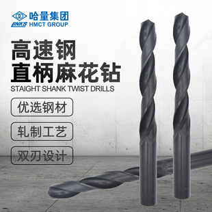 Harbin Hailiang High-Speed Steel Straight Handle Twist Drill Bit White Steel Drill Bit 2.5\3.2\4.2\5.2\6.8\10.2