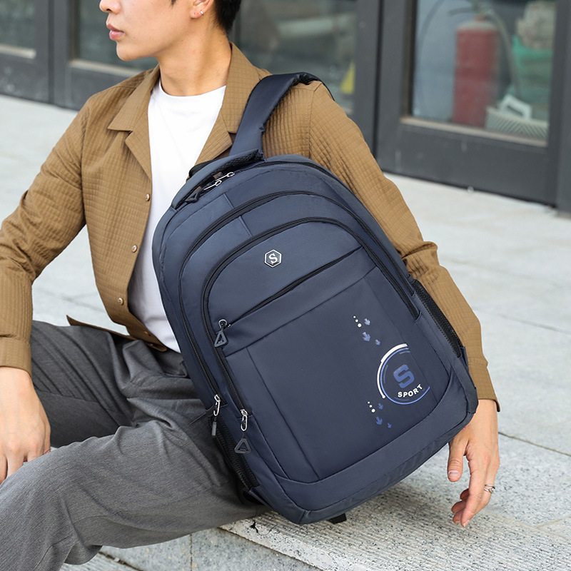 Mochila diaria para viajes de negocios de gran capacidad para hombres, mochila de viaje de corta distancia, mochila escolar de moda coreana, bolsa de computadora de todo fósforo