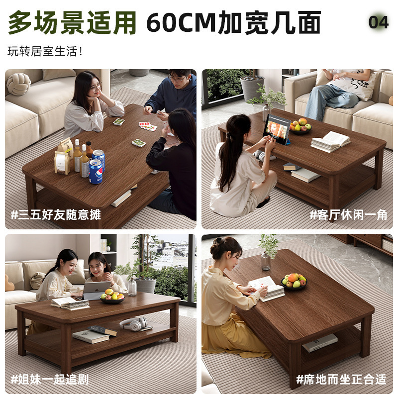 Mesa de té de estilo retro sala de estar Gabinete de exhibición pequeño estante de escritorio nuevo estante de mesa de té de invitados chinos