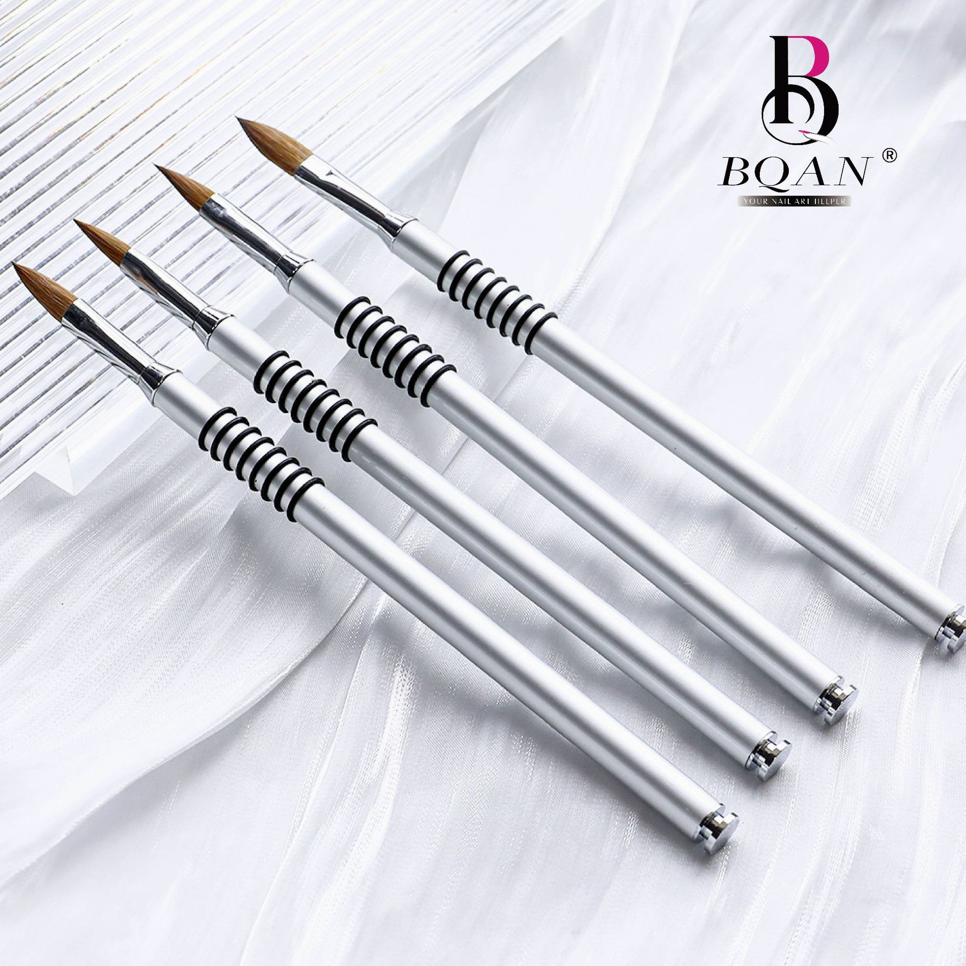 美甲工具笔刷子雕花水晶甲美甲笔金貂毛美甲刷水晶甲指甲延长工具