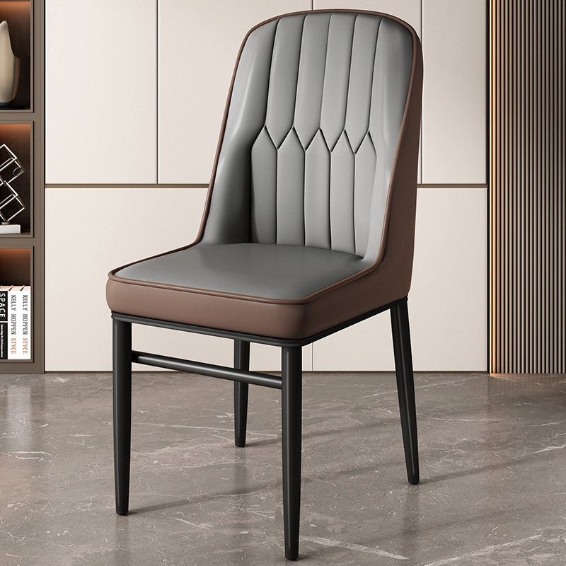 라이트 그레이 + 블랙 뒷다리 [엄선된 가죽 안정적인 프레임]