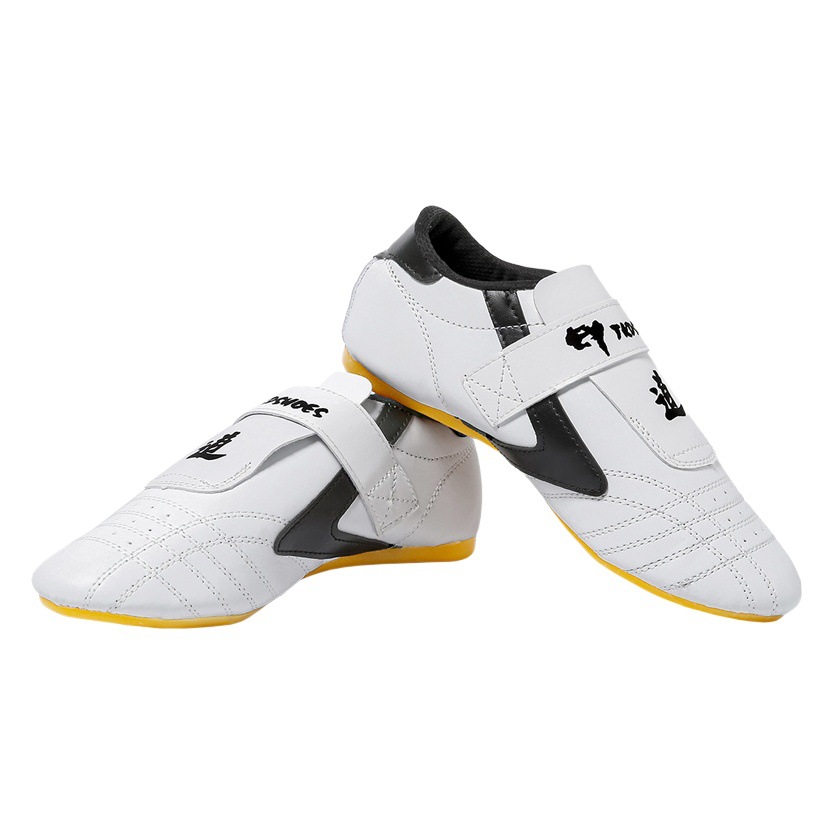Zapatos de Taekwondo para niños Zapatos de verano para adultos de las mujeres Zapatos de artes marciales transpirables de fondo suave para hombres Zapatos de artes marciales de entrenamiento