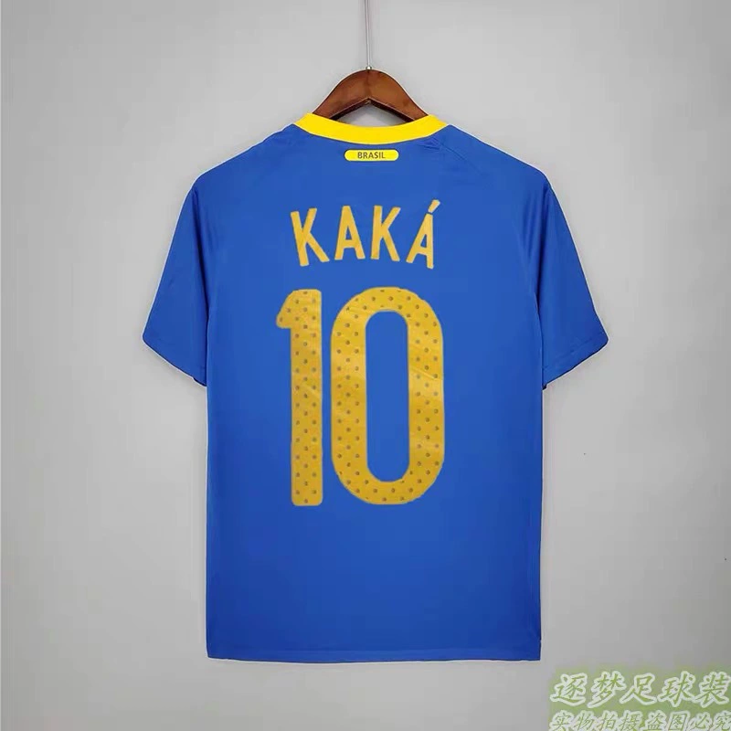 Прямая поставка с завода Brazil серия джерси форма футбольная Роналдо Каканемар домашняя и гостевая футболка для домашних и выездных матчей