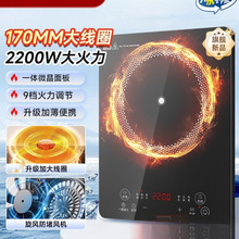 电磁炉家用炒菜锅一体全套火锅专用小型电池炉灶官方正品新款