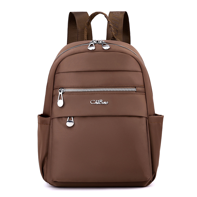 Mochila tendencia transfronteriza 2024 primavera nueva mochila para mujer bolsa de viaje informal mochila escolar para estudiantes bolsa de tela de nailon