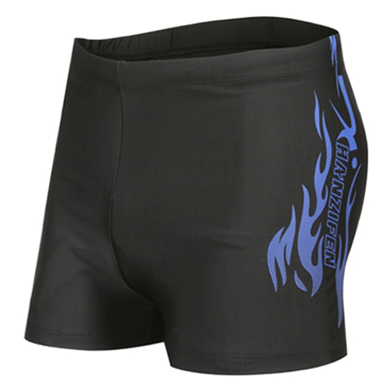 Men's Swimming Trunks Swimming Shorts Quick-drying Adult Boys Boxer Hot Spring Swimsuit Swimming Goggles Swimming Cap suit Professional Equipment