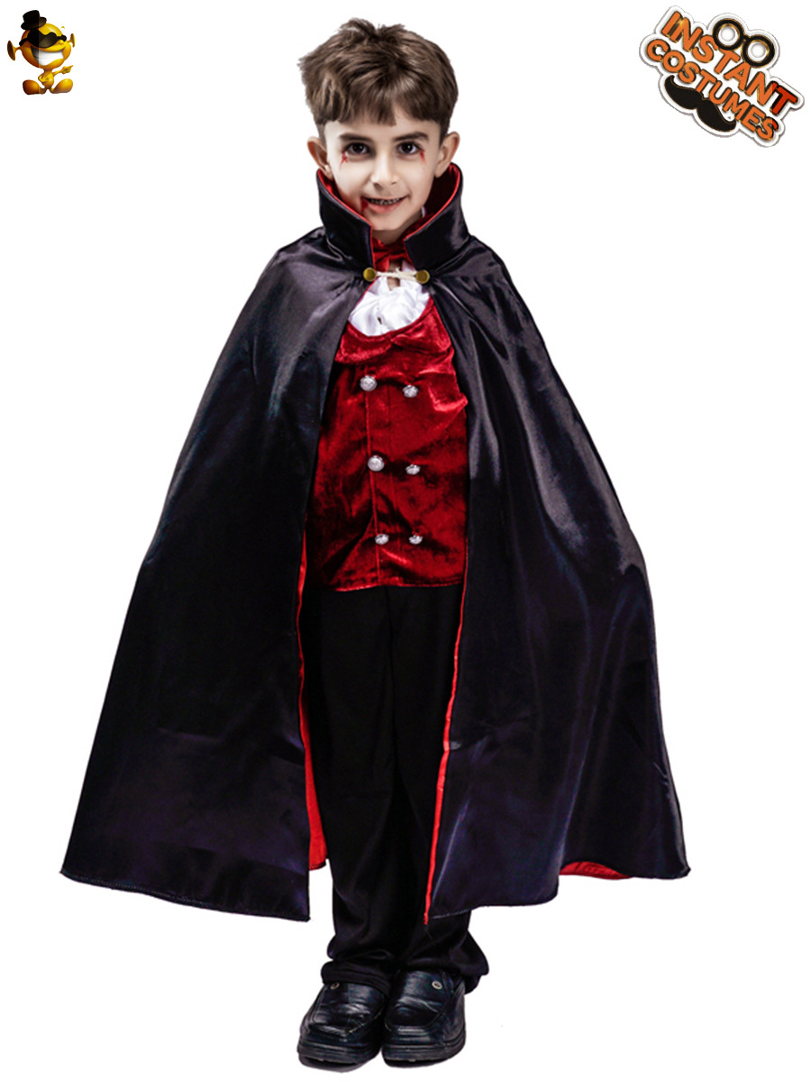 Niños de Halloween horror vampiro traje niño vampiro etapa rendimiento Cosplay