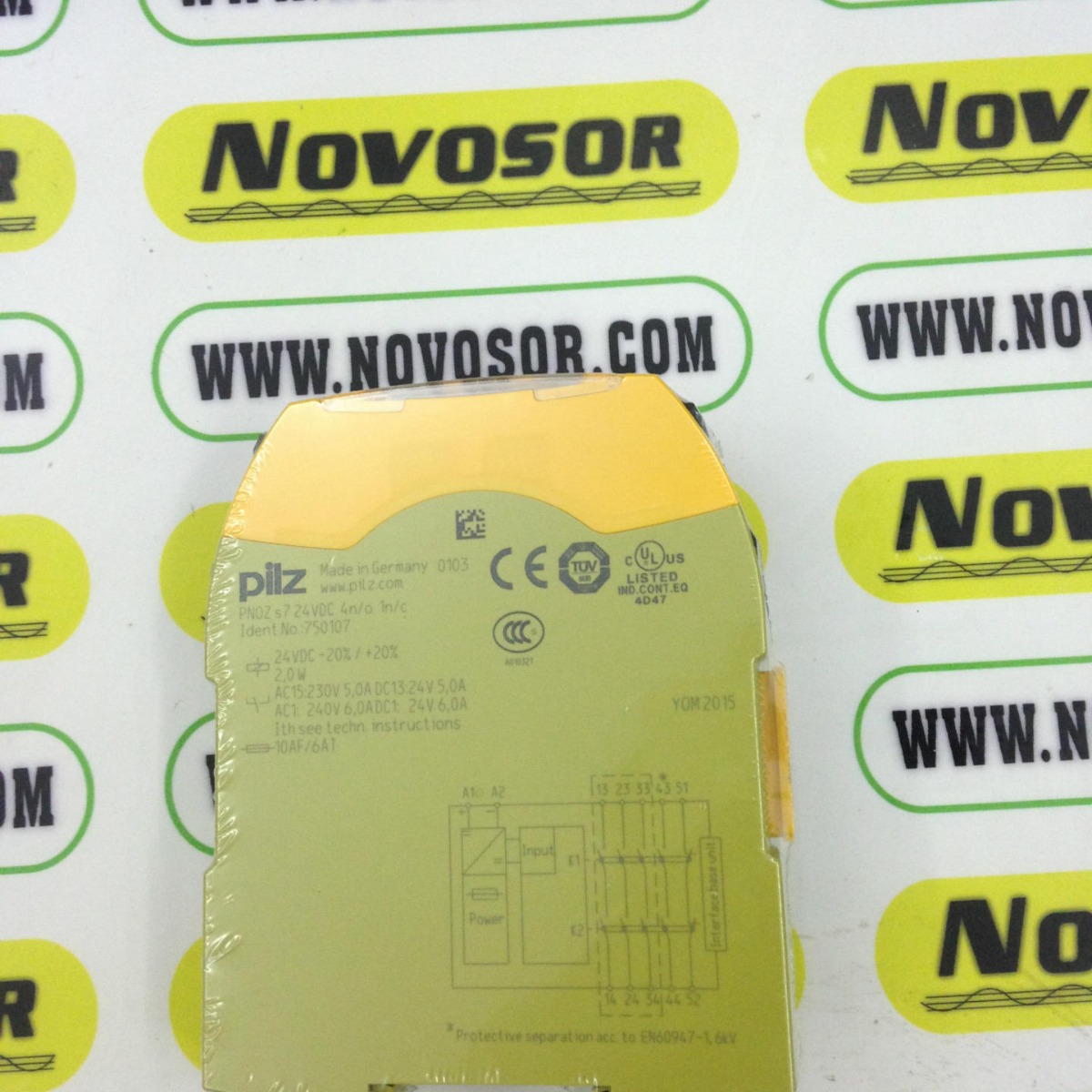 继电器pilz 750107 pnoz S7 24VDC咨询后下单