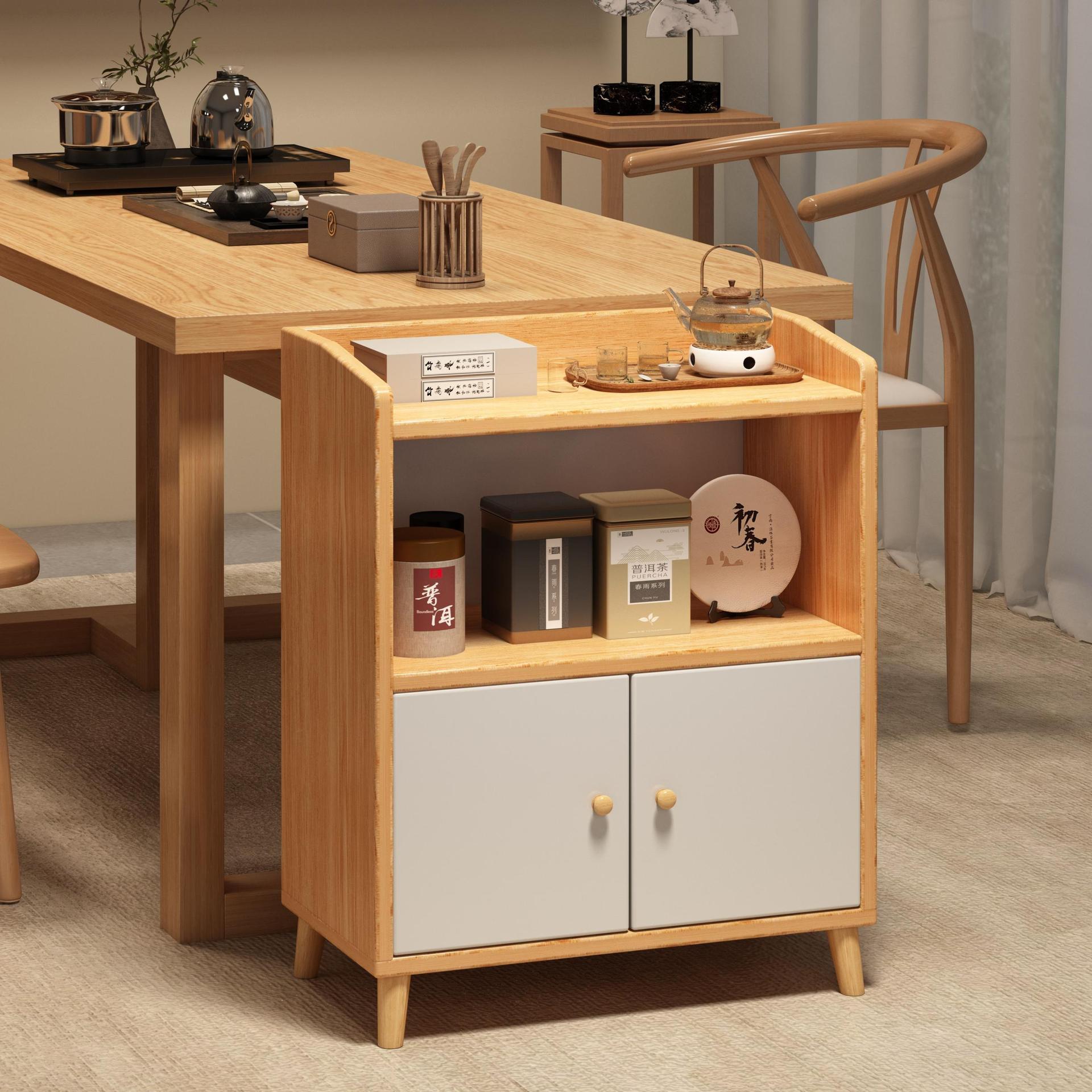 Gabinete de comedor, sala de estar, gabinete de té contra la pared, gabinete pequeño, estante 2025, nuevo gabinete de exhibición, gabinete de almacenamiento doméstico