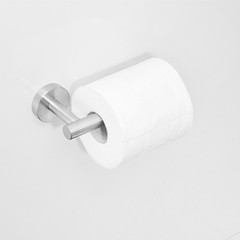 304不鏽鋼單杆三件套工程酒店衛生間毛巾架衛浴掛件紙巾鈎衣鈎