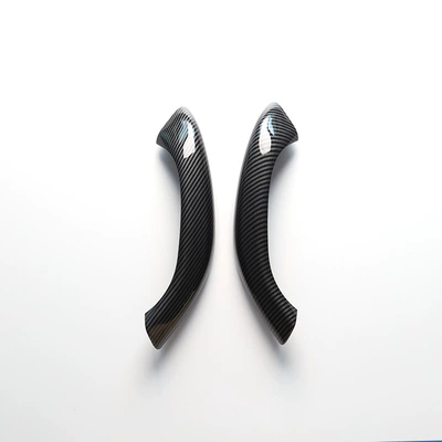 Suitable for new BMW X1 Armrest, handle, handle - carbon-fiber-pattern-2-piece-set