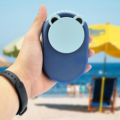 2021跨境充电挂脖风扇夏季usb迷你小风扇便携式静音风扇礼品定制|ms