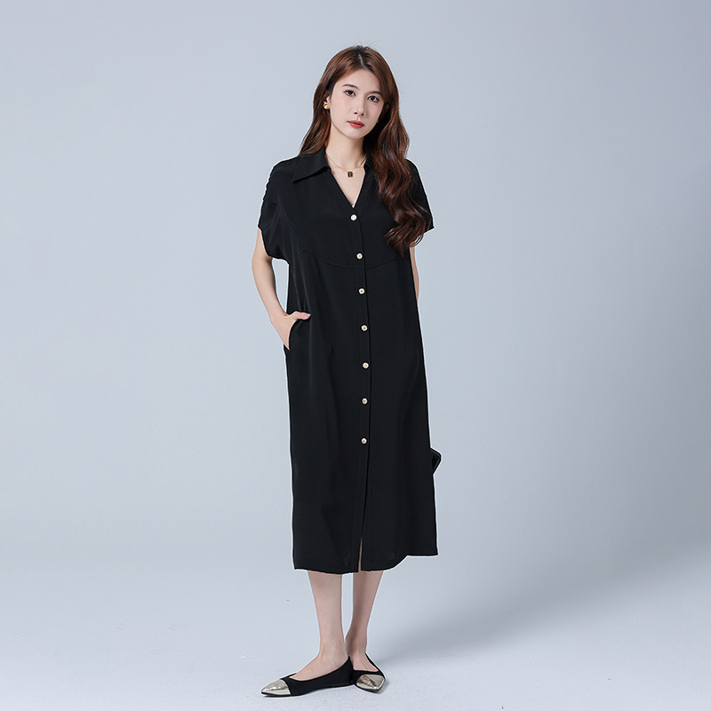 Silk summer dress