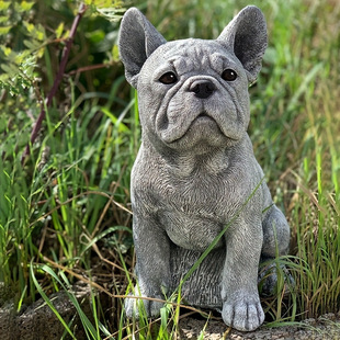 Cross-Border Popular Dog Garden Decoration Dog Resin Crafts Ornaments Garden Home Decoration
