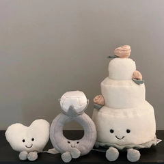Jellycat誕生日プレゼントケーキドリルリング人形ぬいぐるみぬいぐるみかわいいネット赤祝日プレゼント卸売り