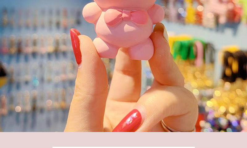 35g Weight Bag Pendant, Keychain Classification 1 Piece Quantity Casual, Street Occasion Resin Material Animal Pattern Unisex Gender Cartoon Style, Cute Style 1 Piece Cartoon Style Cute Animal Resin Unisex Bag Pendant Keychain 16