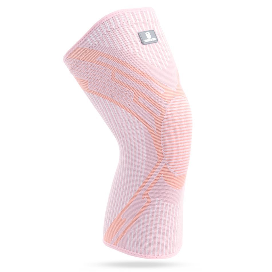 Rodilleras deportivas de verano para saltar la cuerda de nailon alargada para correr baloncesto para hombres y mujeres cubierta protectora profesional antideslizante para rodillas