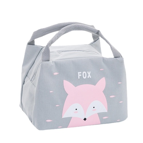 New Animal Large Capacity Lunch Box Bag Insulated Bag Korean Style Cartoon Cute Pet Bento Bag Small Insulated Bag