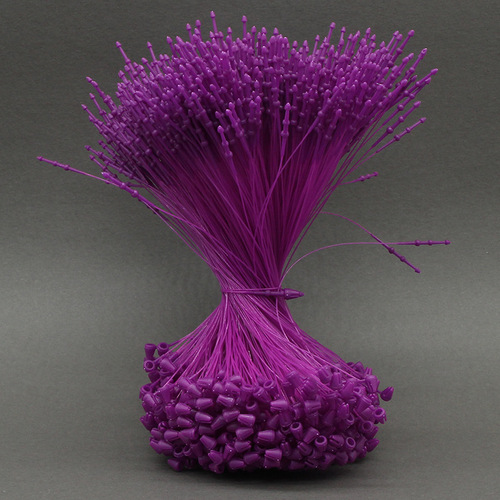 Colored mother-in-law buckle tag line tag lanyard label rope hanging tag rope plastic needle clothing tag buckle