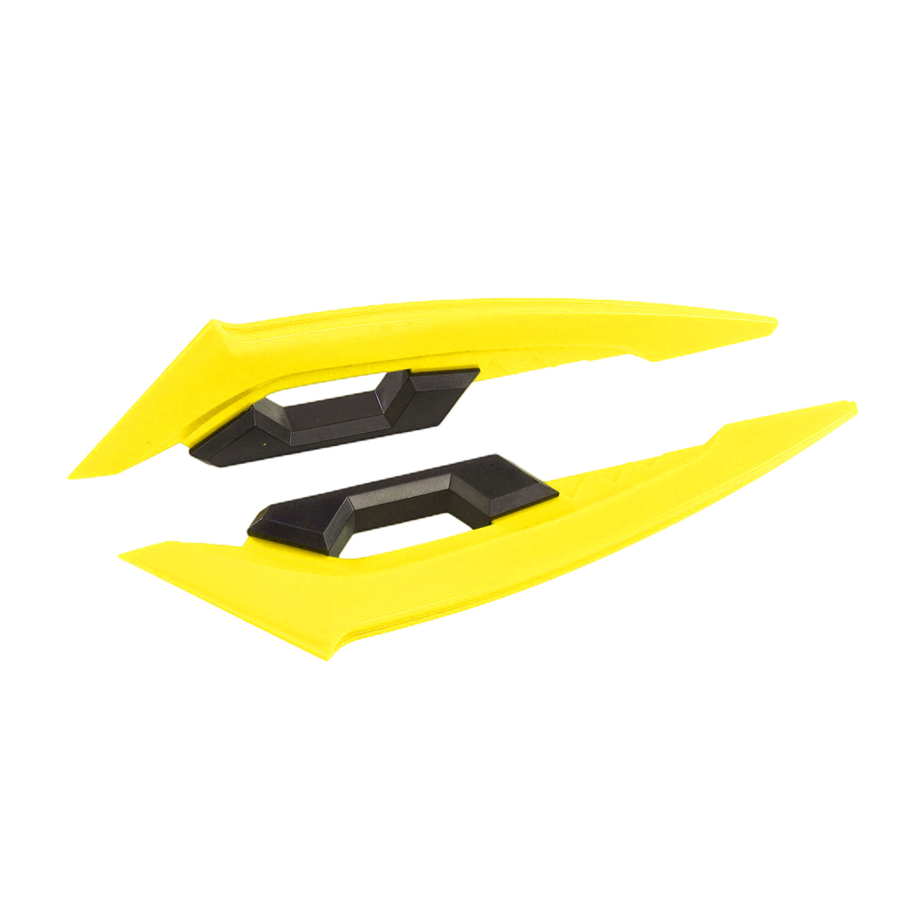 Pegatina decorativa universal de cuchillo de aire para motocicleta, scooter o coche eléctrico, fijación lateral anti-corrosión